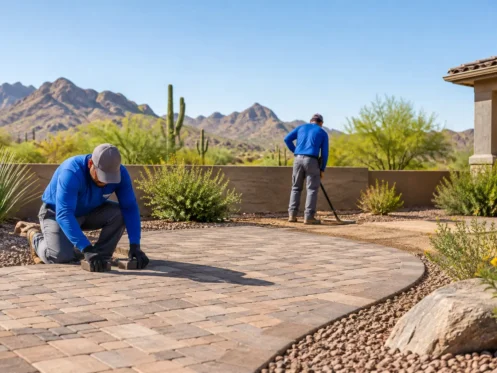 Arizona Hardscape Installation Guide for Lasting Yards