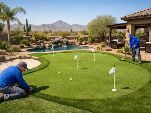 Best Backyard Putting Greens for Arizona Homes