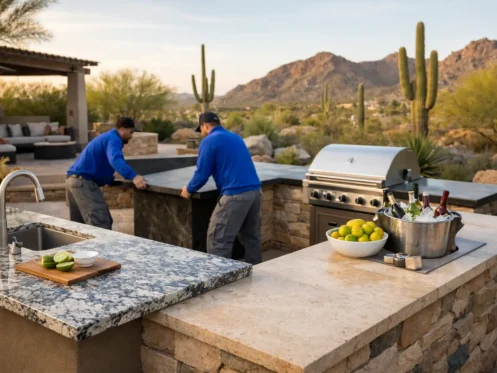 Best Outdoor Kitchen Countertops in Arizona