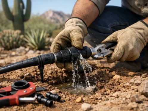 How to Fix Irrigation Leaks the Right Way