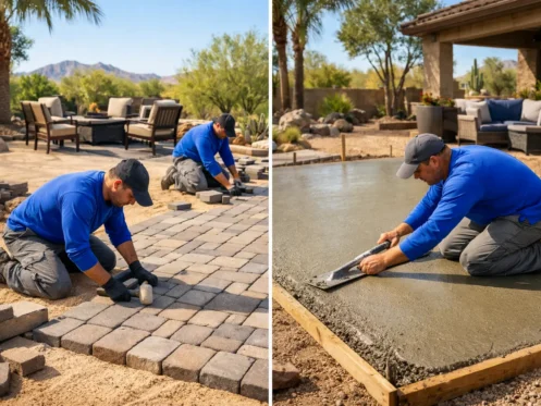 Pavers vs Concrete Patios Which Is Better?